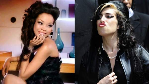 Dionne Bromfield y Amy Winehouse Dionne Bromfield y Amy Winehouse