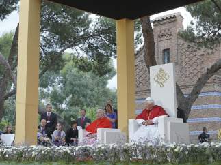 El papa, en el acto con enfermos y discapacitados
