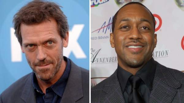 Hugh Laurie y Jaleel White Hugh Laurie y Jaleel White