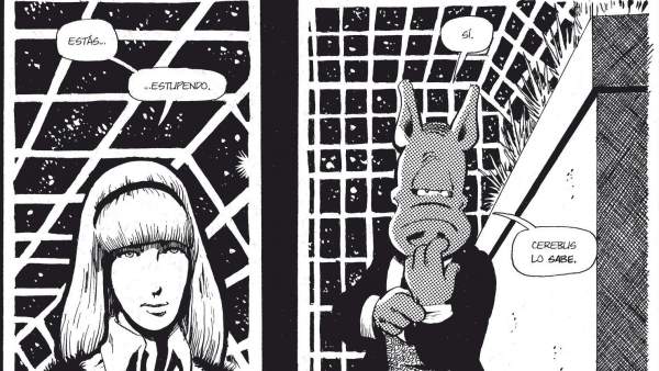 "Iglesia y Estado" de Dave Sim "Iglesia y Estado" de Dave Sim