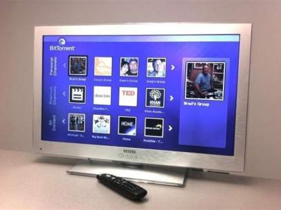 Televisor con BitTorrent