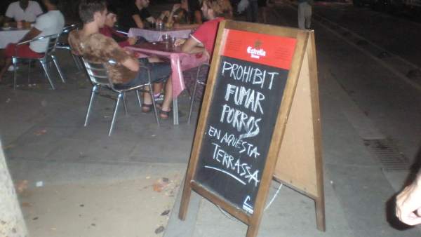 Terraza de Barcelona. Terraza de Barcelona.