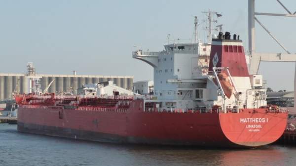 Mattheos I, el barco secuestrado en Togo Mattheos I, el barco secuestrado en Togo