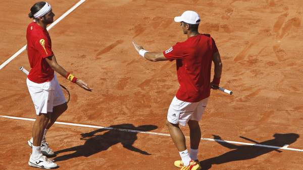 Feliciano López y Verdasco Feliciano López y Verdasco