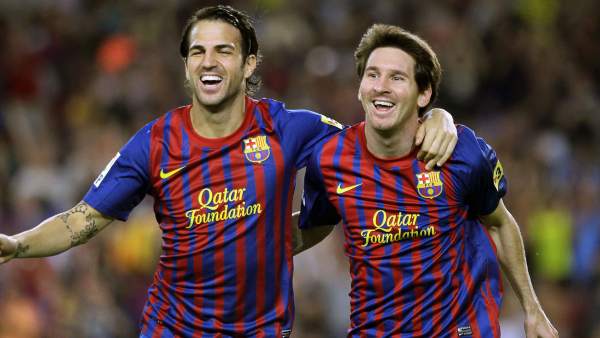 Cesc y Messi Cesc y Messi
