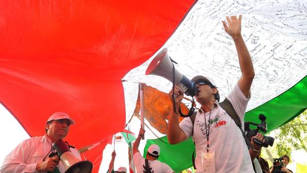 Protesta ciudadana frente a la ONU Protesta ciudadana frente a la ONU