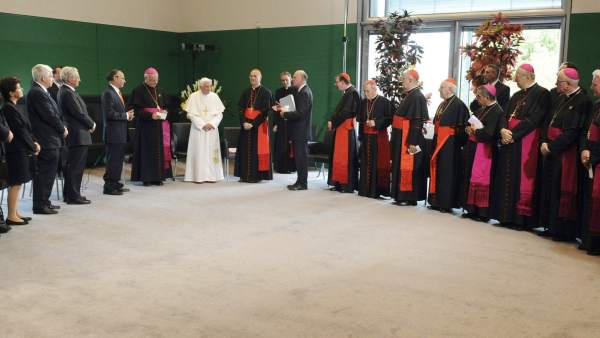 El papa Benedicto XVI en Berlín El papa Benedicto XVI en Berlín