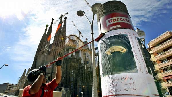 El cartel, de Miquel Barceló, anuncia la corrida de La Monumental. El cartel, de Miquel Barceló, anuncia la corrida de La Monumental.
