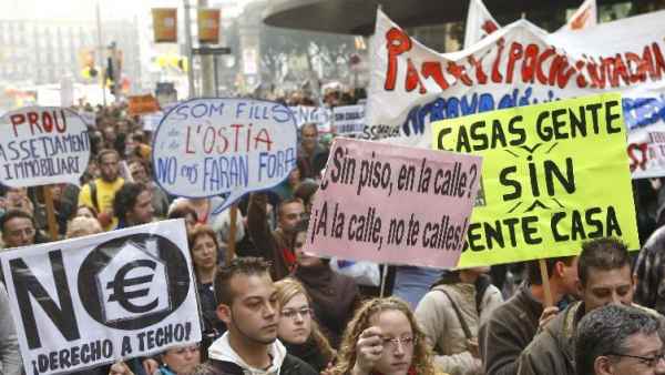 Protesta ciudadana por la vivienda Protesta ciudadana por la vivienda