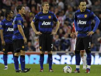 Jugadores del Manchester United