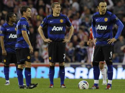 Jugadores del Manchester United