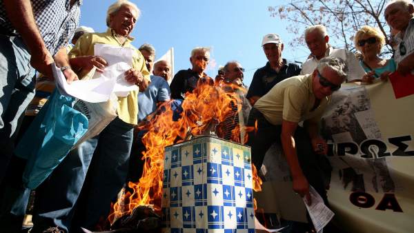 Protestas en Grecia Protestas en Grecia