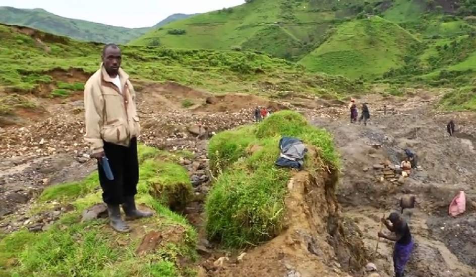 Resultado de imagen de fotos de las minas del coltan