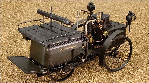 El De Dion-Bouton a vapor, alias 'La Marquesa'