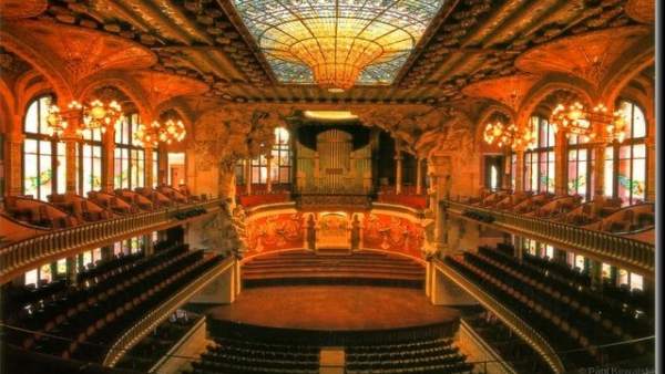 El Palau de la Música Catalana. El Palau de la Música Catalana.