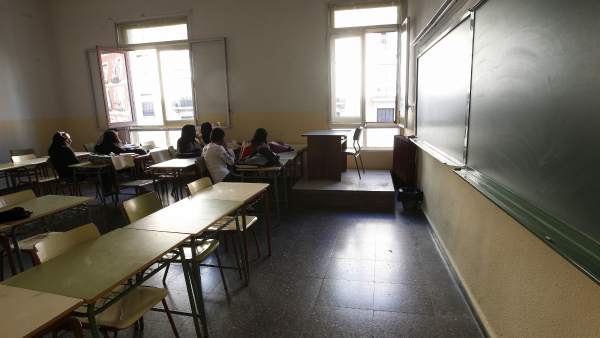 Una escola. Una escola.
