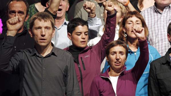 Dirigentes de la izquierda abertzale Dirigentes de la izquierda abertzale