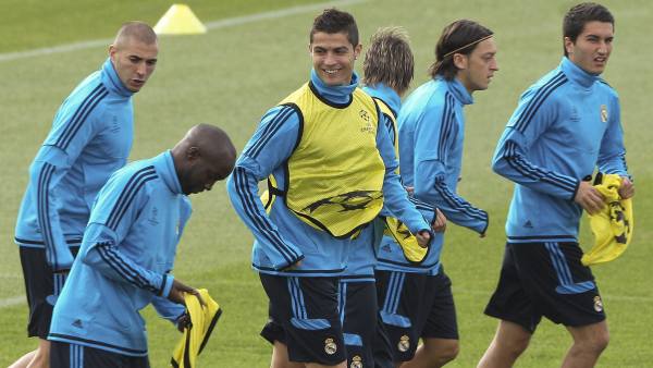 Entrenamiento del Real Madrid Entrenamiento del Real Madrid