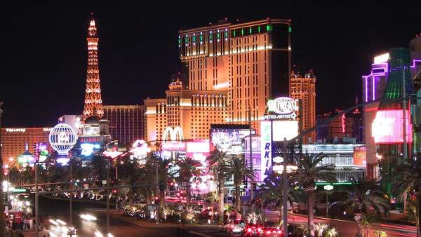 Imagen panorámica de Las Vegas Imagen panorámica de Las Vegas