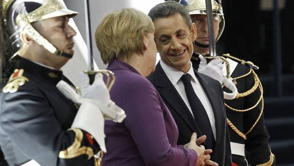 Sarkozy y Merkel Sarkozy y Merkel