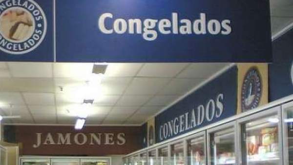 Congelados, en un supermercado Congelados, en un supermercado