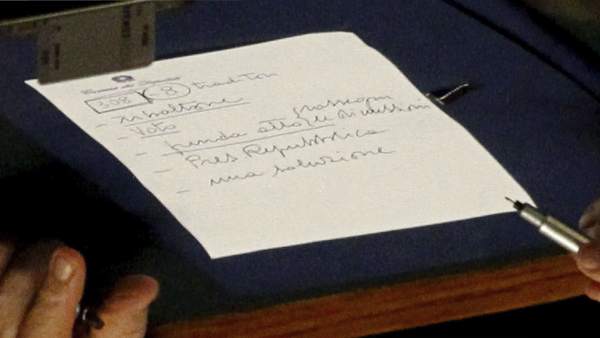 Notas de Berlusconi Notas de Berlusconi