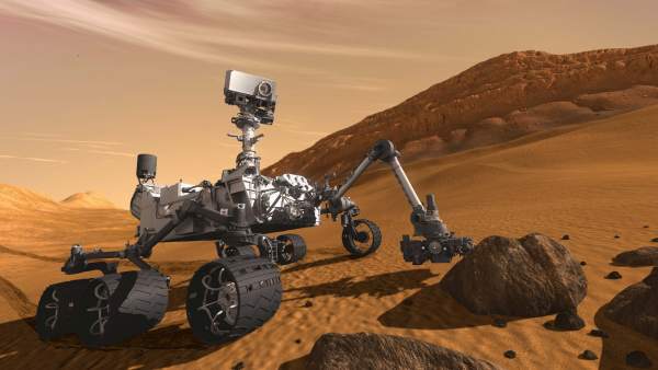 El robot Curiosity El robot Curiosity