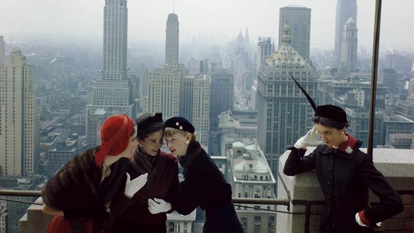 'NYC Skyline with Hats' 'NYC Skyline with Hats'