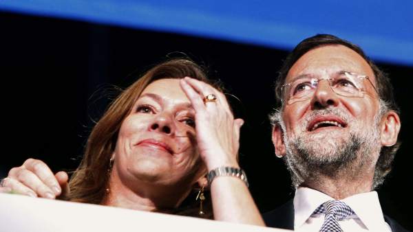 Elvira Fernández y Mariano Rajoy Elvira Fernández y Mariano Rajoy
