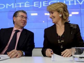 Esperanza Aguirre y Francisco Granados