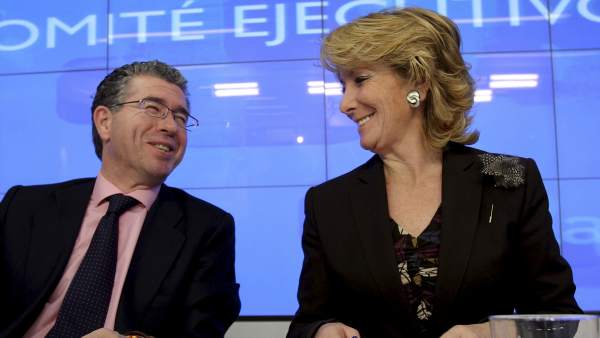Esperanza Aguirre y Francisco Granados Esperanza Aguirre y Francisco Granados