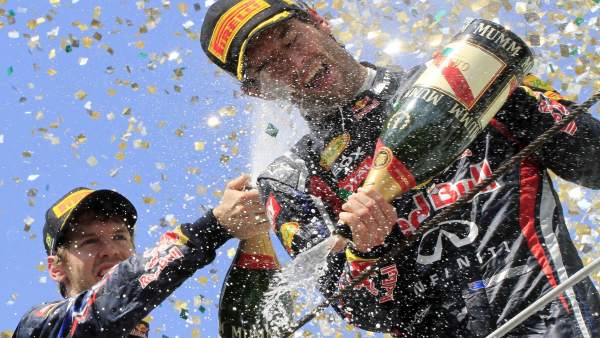 Webber y Vettel Webber y Vettel