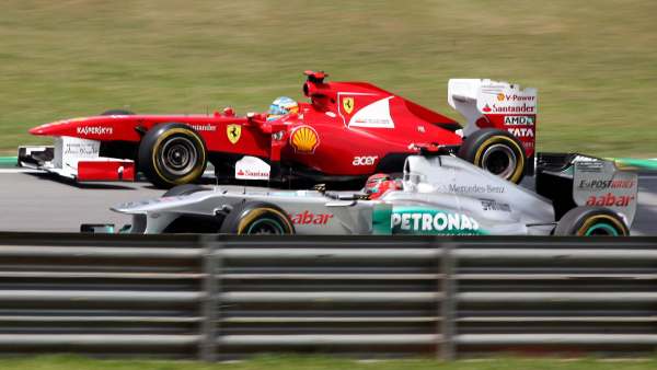 Alonso y Schumacher Alonso y Schumacher