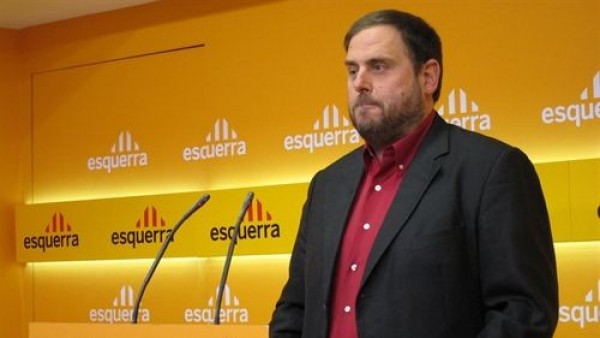 El presidente de ERC, Oriol Junqueras. El presidente de ERC, Oriol Junqueras.
