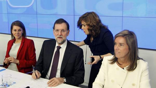 Mariano Rajoy preside la Junta Directiva del PP Mariano Rajoy preside la Junta Directiva del PP