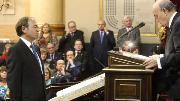 Pío García Escudero, presidente del Senado Pío García Escudero, presidente del Senado