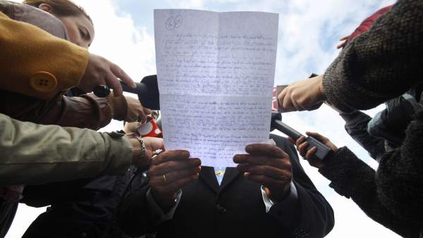La carta de José Bretón La carta de José Bretón