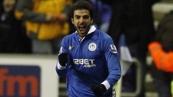 Jordi Gómez, del Wigan Jordi Gómez, del Wigan