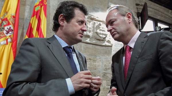 Alberto Fabra y José Ciscar Alberto Fabra y José Ciscar
