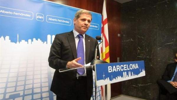 Alberto Fernández Díaz, líder del PP en el Ayuntamiento de Barcelona. Alberto Fernández Díaz, líder del PP en el Ayuntamiento de Barcelona.
