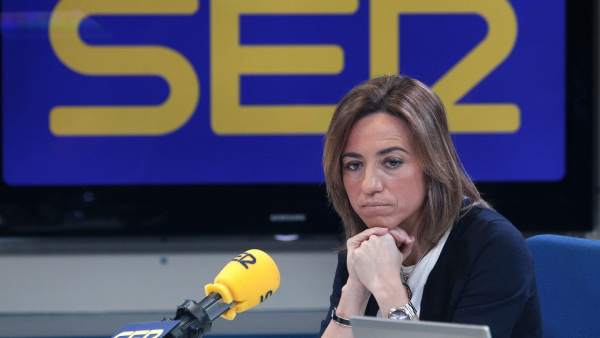 Chacón antes de la entrevista concedida el miércoles a la Ser Chacón antes de la entrevista concedida el miércoles a la Ser