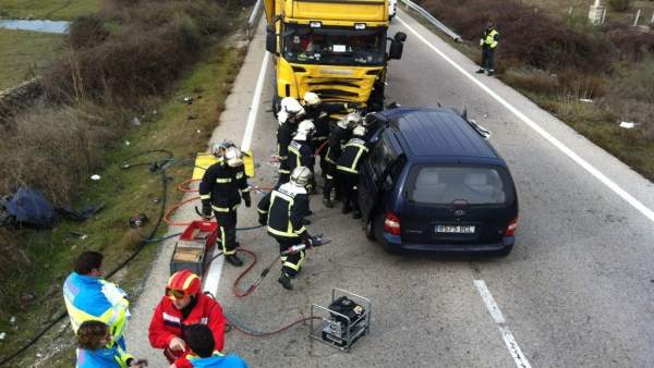 Accidente de tráfico en Colmenar Viejo Accidente de tráfico en Colmenar Viejo
