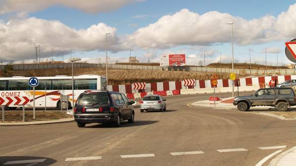 Obras del tren en Navalcarnero Obras del tren en Navalcarnero