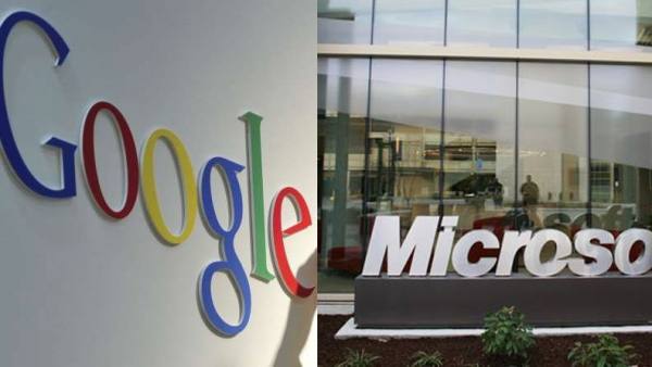 Google y Microsoft Google y Microsoft
