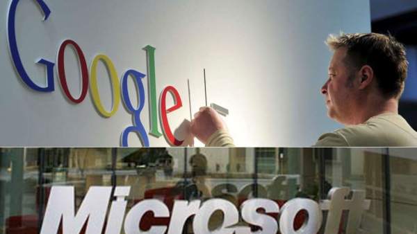 Google y Microsoft Google y Microsoft