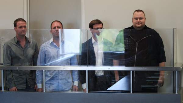 Los directivos de Megaupload Los directivos de Megaupload