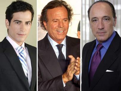 Alejandro Tous, Julio Iglesias y Roberto Álvarez