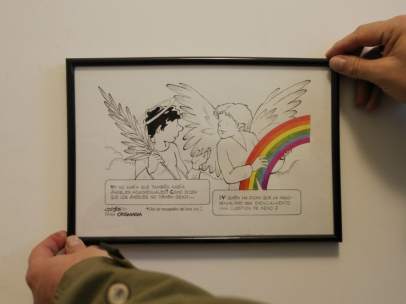 Viñeta sobre la homosexualidad de los Ángeles