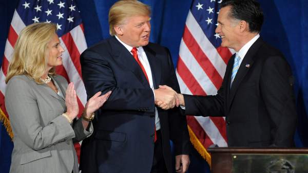 Romney y Trump Romney y Trump