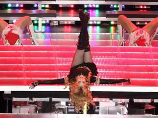 Las piruetas de Madonna en la Super Bowl